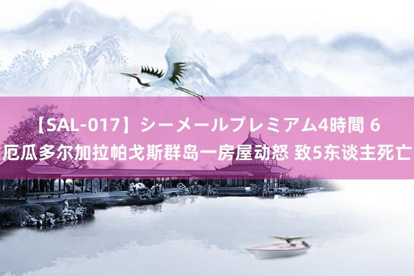 【SAL-017】シーメールプレミアム4時間 6 厄瓜多尔加拉帕戈斯群岛一房屋动怒 致5东谈主死亡