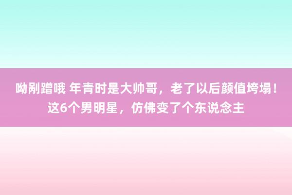 呦剐蹭哦 年青时是大帅哥，老了以后颜值垮塌！这6个男明星，仿佛变了个东说念主