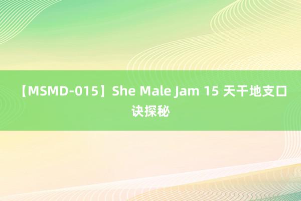 【MSMD-015】She Male Jam 15 天干地支口诀探秘