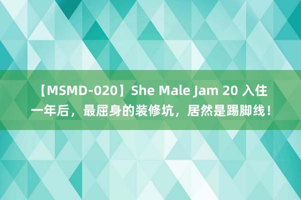 【MSMD-020】She Male Jam 20 入住一年后，最屈身的装修坑，居然是踢脚线！