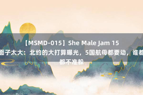 【MSMD-015】She Male Jam 15 山东舰面子太大：北约的大打算曝光，5国航母都要动，谁都不准躲